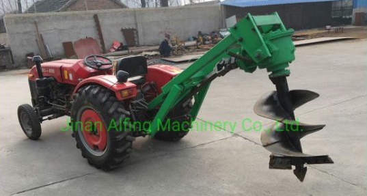 PTO Tractor Auger, holes digger, trees plantation 